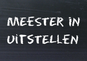 meester-in-uitstellen